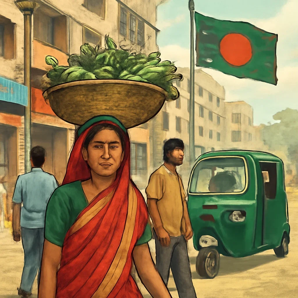 Advertise topic illustration with relevant visual detail