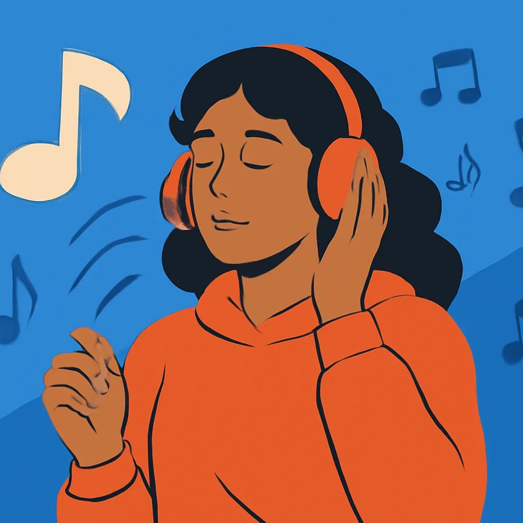 Music closing illustration for Radio Dhaka