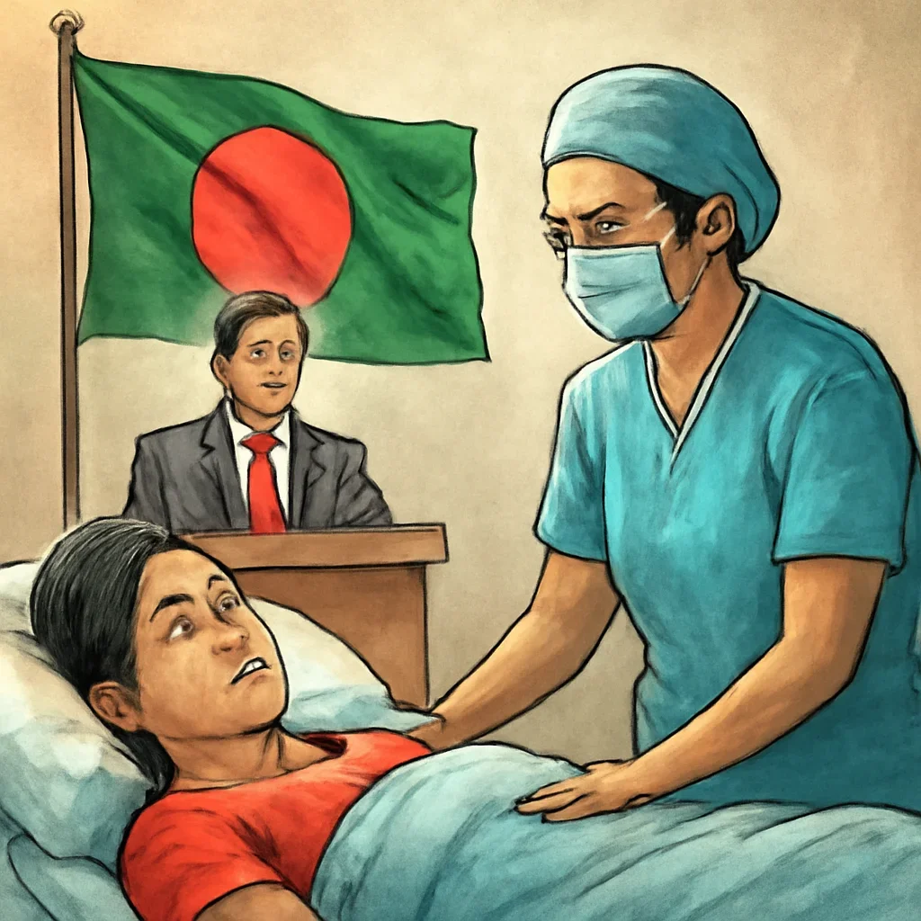 News topic illustration with relevant visual detail