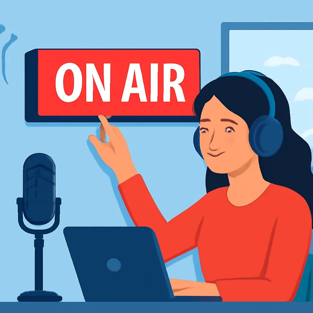 Programs closing illustration for Radio Dhaka