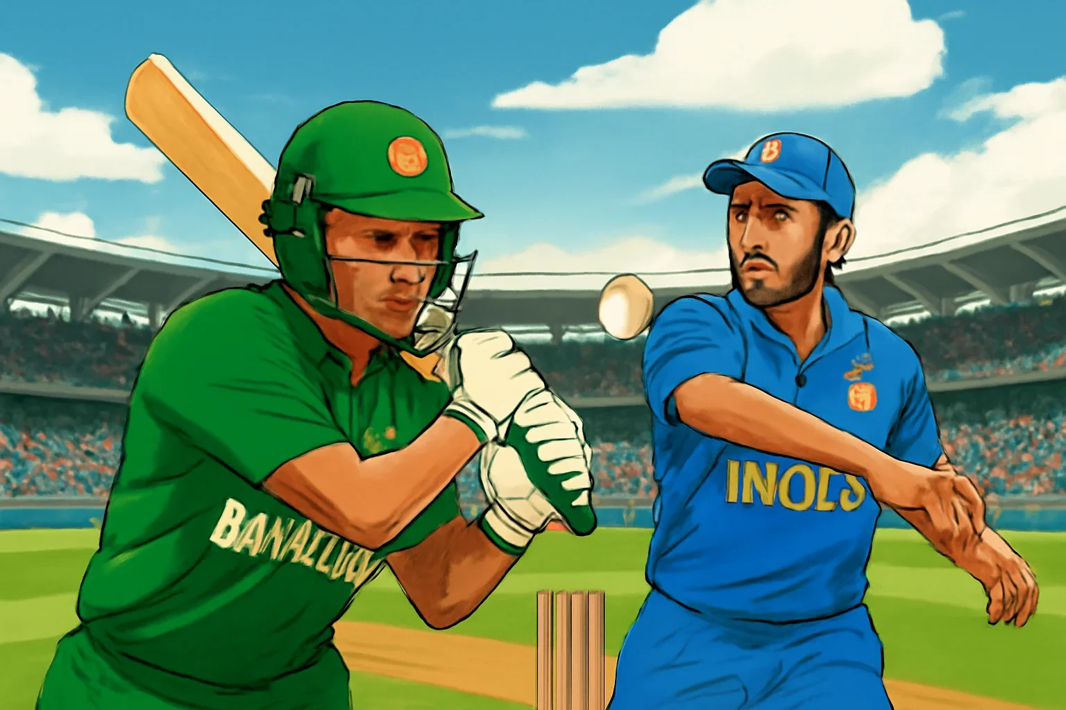 Bangladesh vs India Cricket hero image for Radio Dhaka