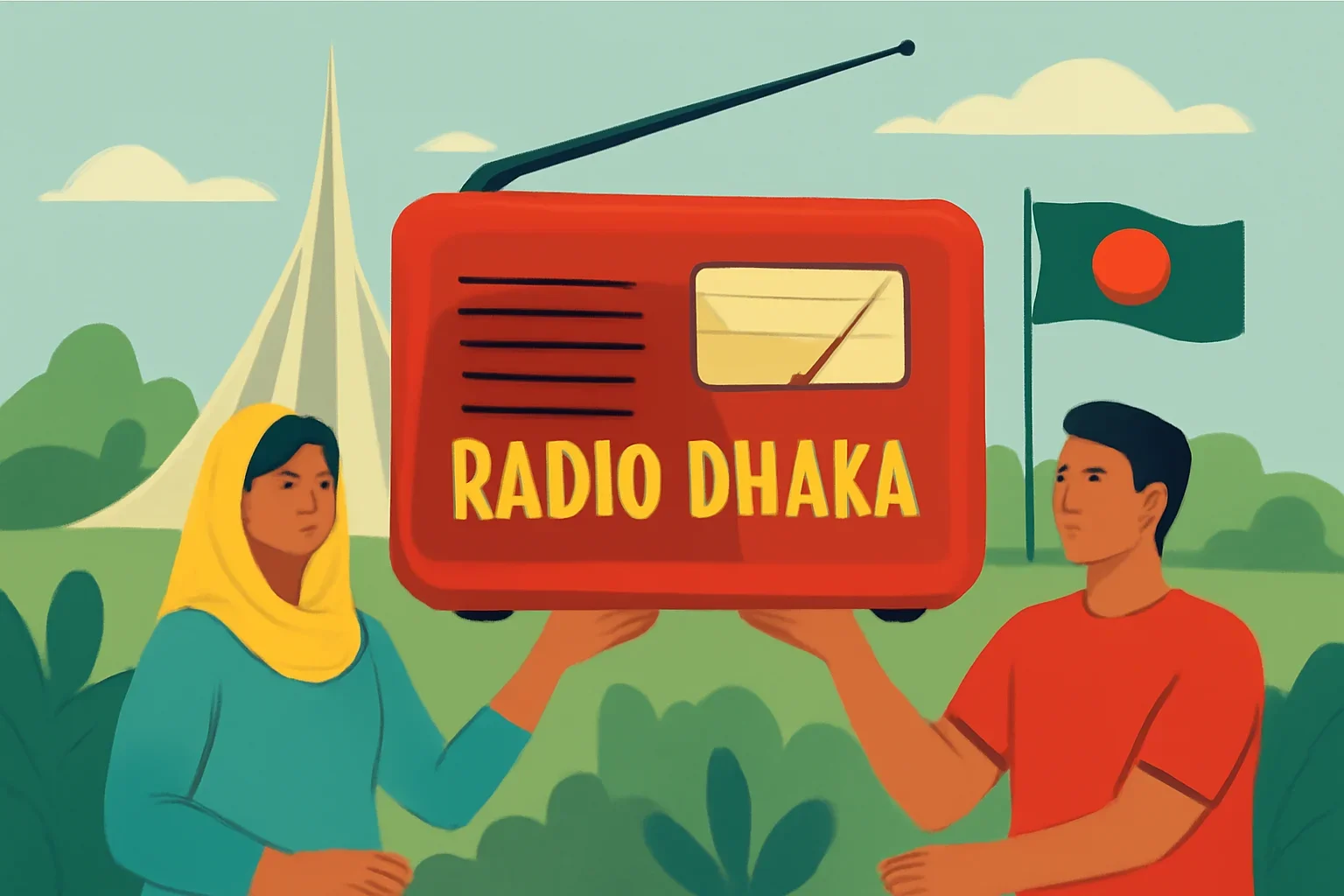 Support hero image for Radio Dhaka